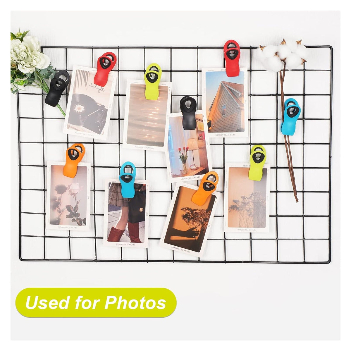 JETMORE 12 Pack Chip Clips Bag Clips, Magnetic Bag Clip for Food Storage original product photo