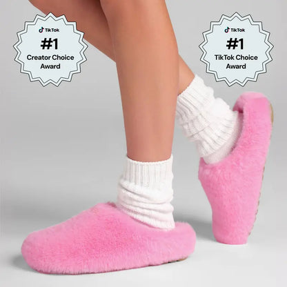 Comfrt Dreamer Faux-Fur Slippers – Two-Pair Set original product photo