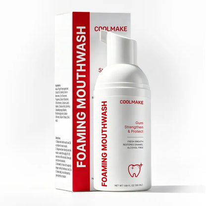 COOLMAKE Foaming Mouthwash – Two Bottles – product view