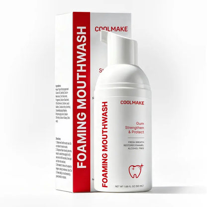 COOLMAKE Foaming Mouthwash – Two Bottles – 1-PACK
