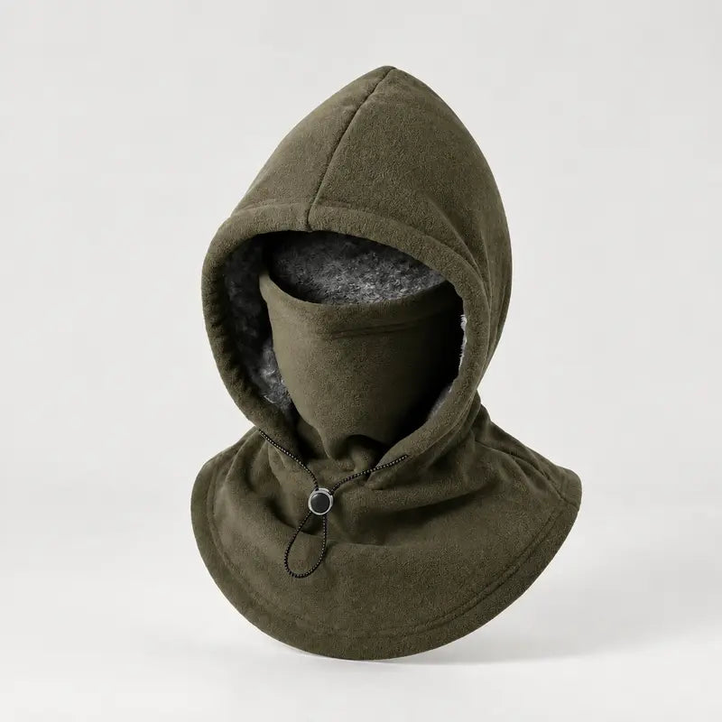 Unisex Cold Weather Fleece Balaclava Ski Mask - original photo 6