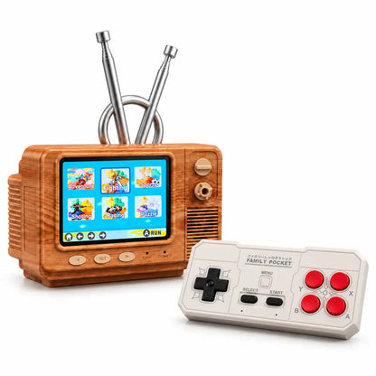 PYBGE GV300 Retro Game Console – brown