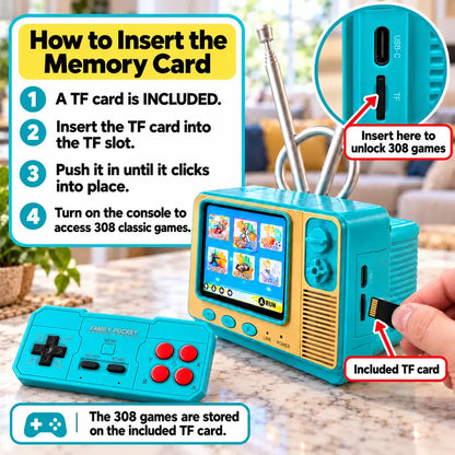 PYBGE GV300 Retro Game Console – product view
