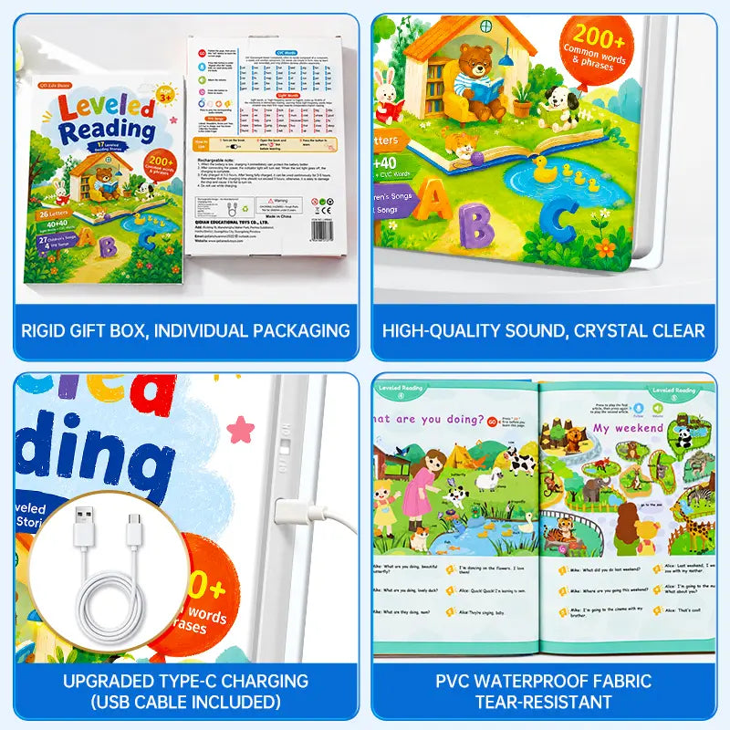 Children’s Leveled Reading Sound Book – product view