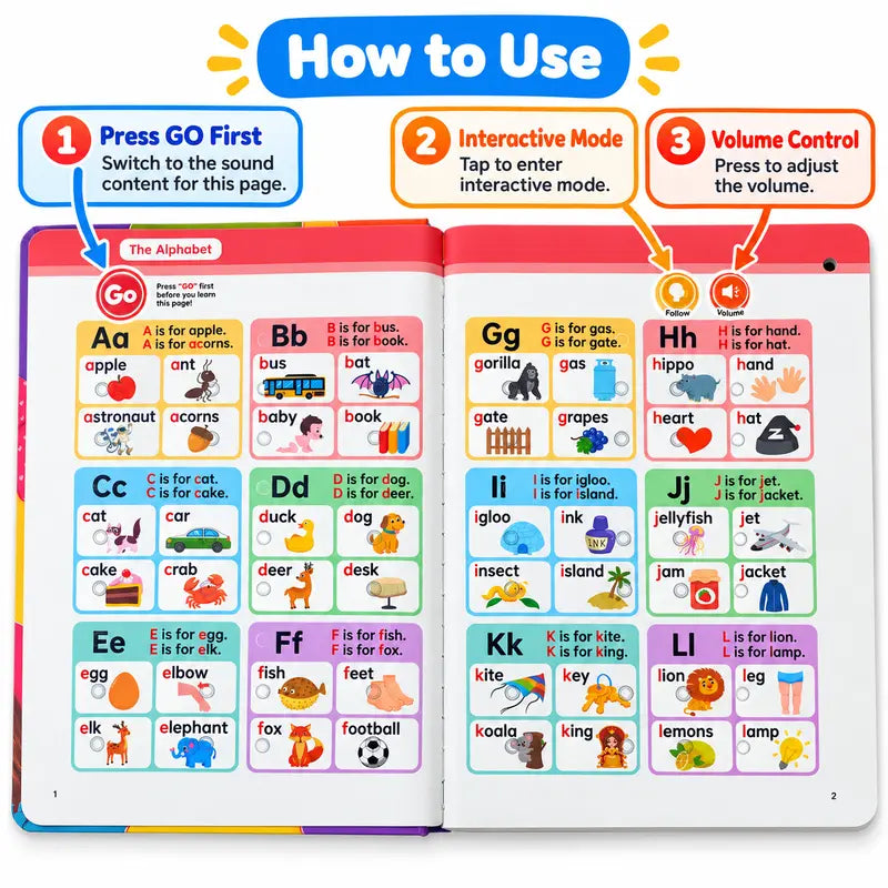 Children’s Leveled Reading Sound Book – product view