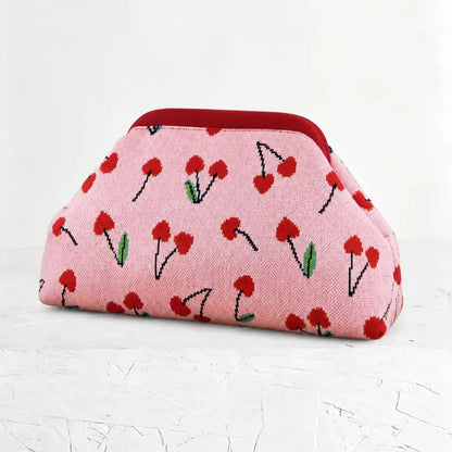 Soft Retro Cloud Clutch Bag — Multicolor2