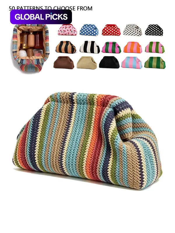 Soft Retro Cloud Clutch Bag — product image 1