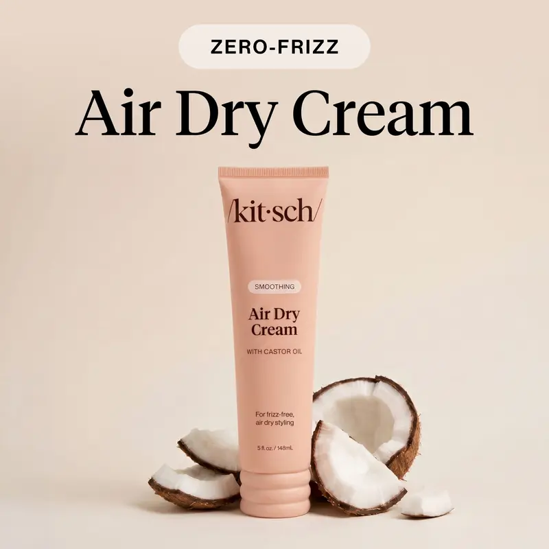 Kitsch Smoothing Air Dry Cream – 148 ml Duo source product image