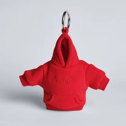 Comfrt | Hoodie Keychain | Miniature Stress Ball Hoodie Clip-On Keychain Charm - original image 5