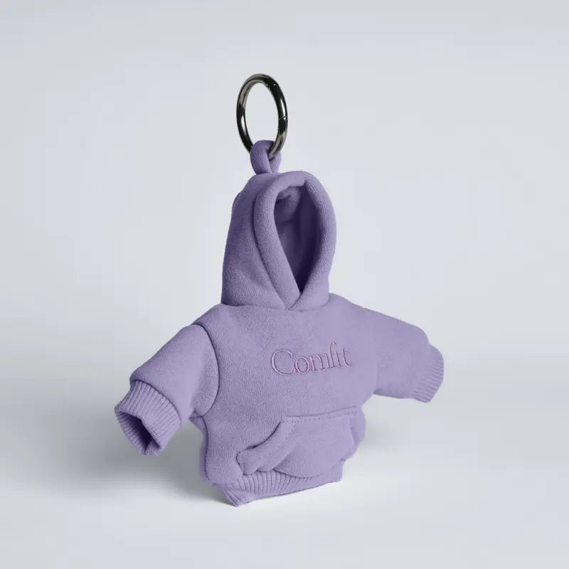 Comfrt | Hoodie Keychain | Miniature Stress Ball Hoodie Clip-On Keychain Charm - original image 6