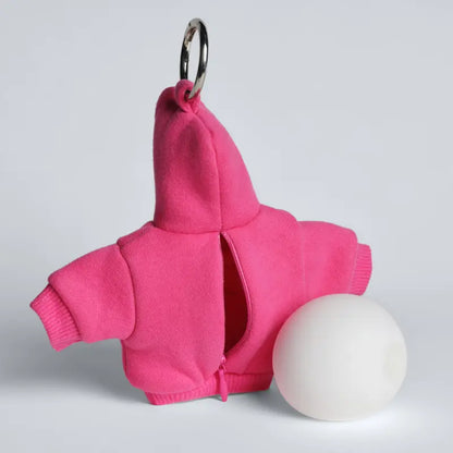 Comfrt | Hoodie Keychain | Miniature Stress Ball Hoodie Clip-On Keychain Charm - original image 7