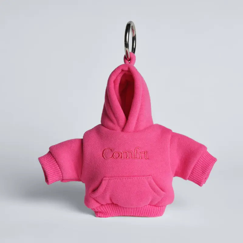 Comfrt | Hoodie Keychain | Miniature Stress Ball Hoodie Clip-On Keychain Charm - original image 8