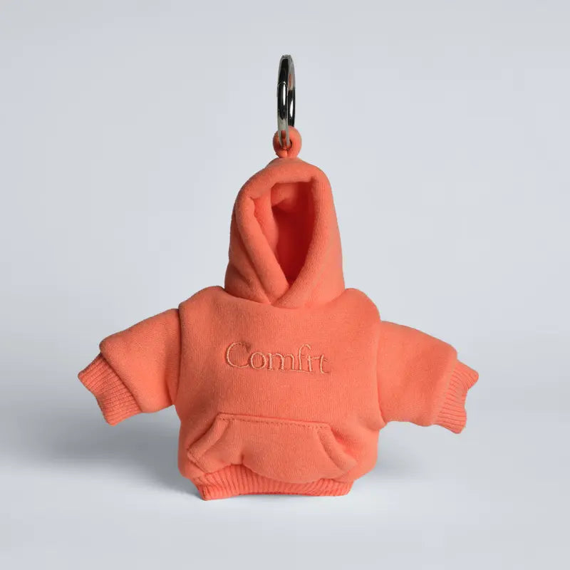 Comfrt | Hoodie Keychain | Miniature Stress Ball Hoodie Clip-On Keychain Charm - original image 9