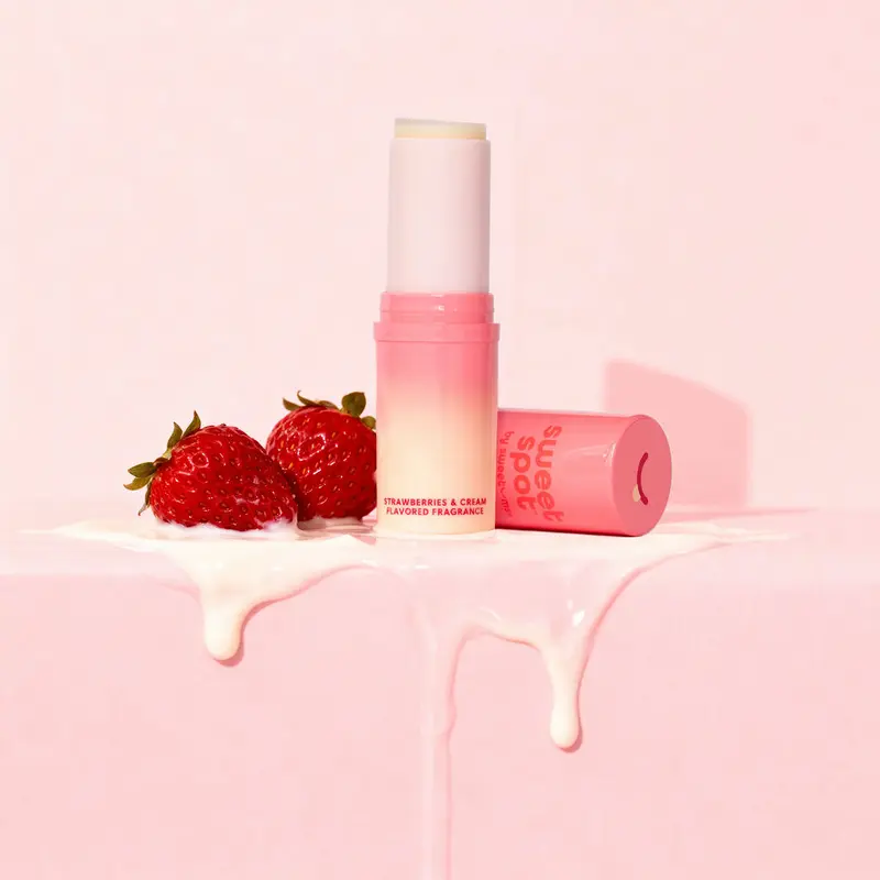 Sweetums Sweet Spot Strawberries & Cream Solid Fragrance Duo source product image