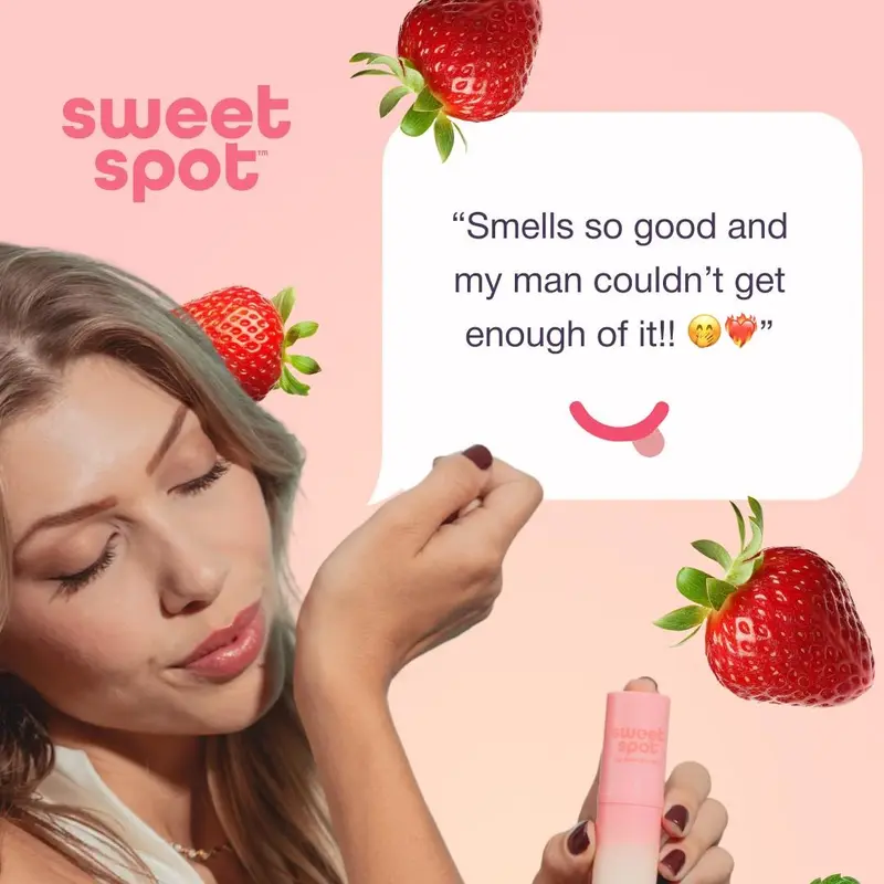 Sweetums Sweet Spot Strawberries & Cream Solid Fragrance Duo source product image