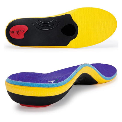 VALSOLE Heavy Duty Support Pain Relief Orthotics - 220+ lbs Plantar Fasciitis High Arch Support Insoles for Men Women, F original product photo