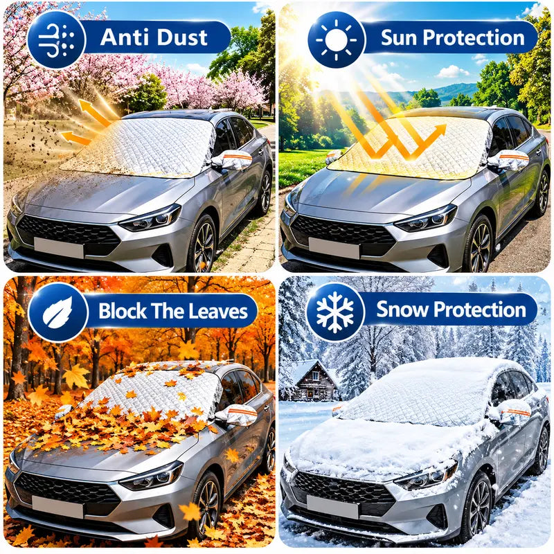 Magnetic Windshield Snow Covers – Choose Your Style original product photo