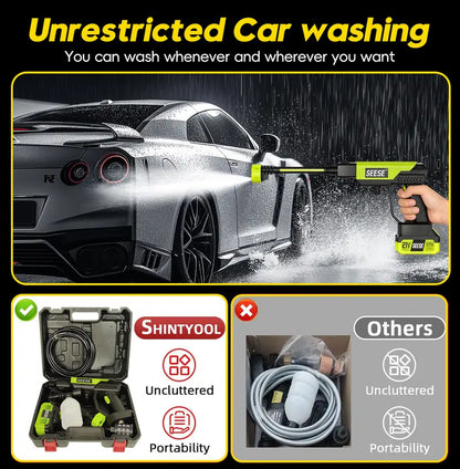 Portable High-Pressure Cordless Washer – Anywhere, Anytime Cleaning Power