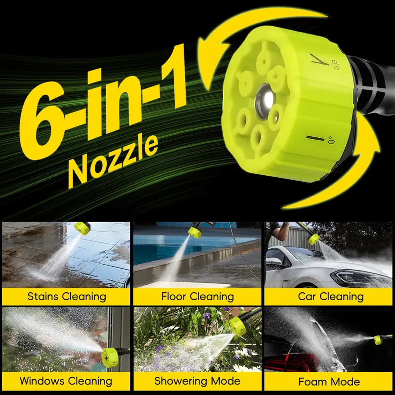 Portable High-Pressure Cordless Washer – Anywhere, Anytime Cleaning Power