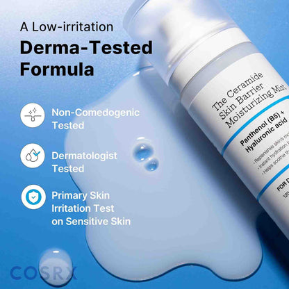 Instant Hydration Ceramide Face Mist for Sensitive Skin Barrier Repair | Buy 1 Get 1 Free