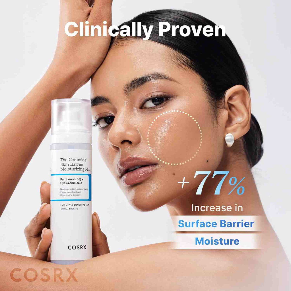 Instant Hydration Ceramide Face Mist for Sensitive Skin Barrier Repair | Buy 1 Get 1 Free