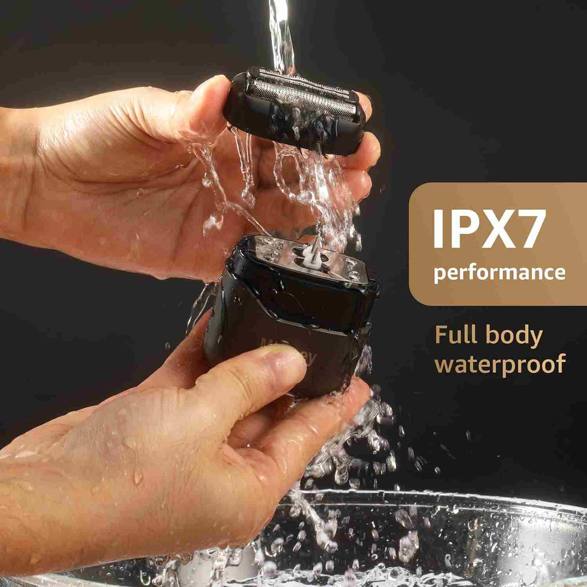 Ultra-Compact Pocket Electric Shaver with Smart LED & Magnetic Cap