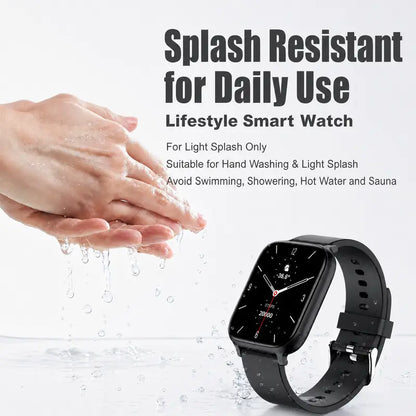 2.01" HD Full Touch Smartwatch for Fitness & Health Tracking