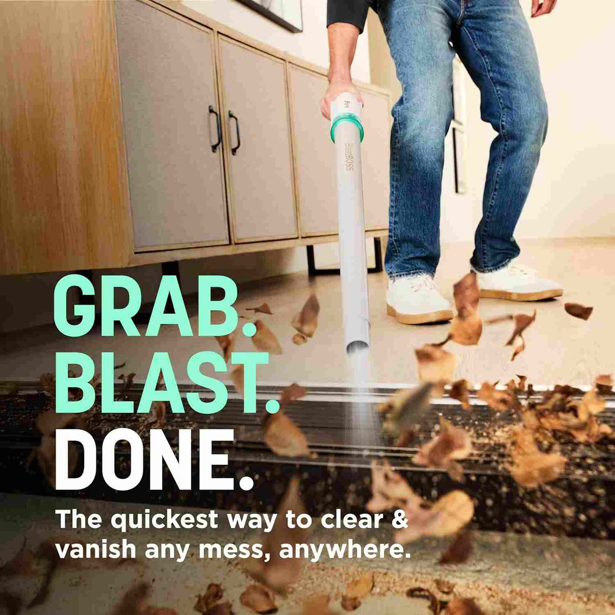 Ultra-Powerful Cordless Air Blaster for Instant Cleaning