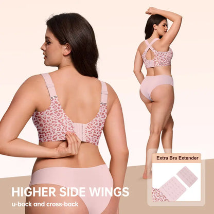 Ultra-Soft Wireless Support Bra with Instant Lift | 2 Pack per Set