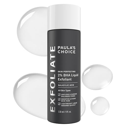 2% BHA Liquid Exfoliator – Unclog Pores & Smooth Skin Texture