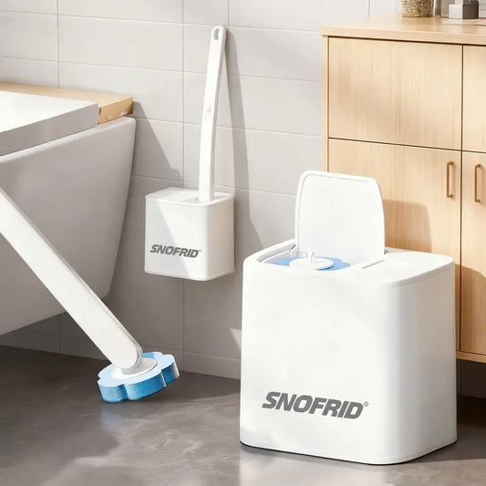 Ultimate Hygienic Toilet Cleaning: One Click, One Scrub, One Toss.