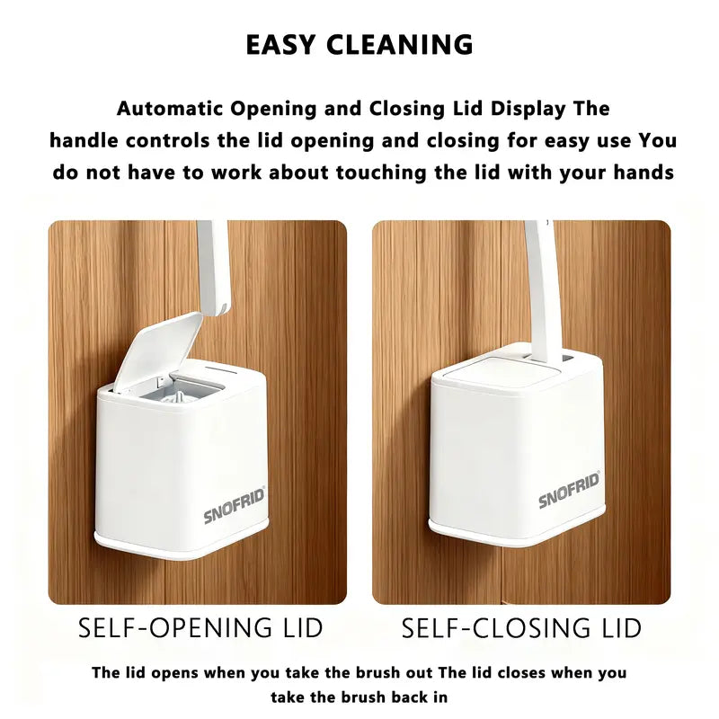 Ultimate Hygienic Toilet Cleaning: One Click, One Scrub, One Toss.